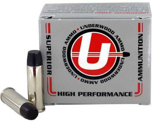 Underwood 41 Rem Mag 265Gr Lead Flat Nose 20Rd 10Bx/Cs