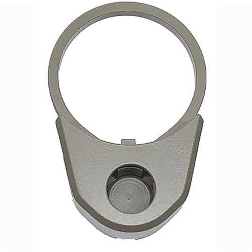 AR-15 End Plate W/ 3-QD Sling Swivel SOCKETS Steel