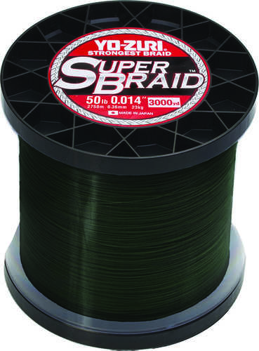 Superbraid Line 3000yd 50lb Dark Green Model: Yz Sb 50lb Dg 3000yd