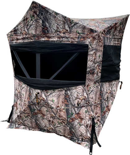 Muddy Mud-MGBTP Twin Peaks Hub-Style Camo 600D Polyester 70" High, 58" Wide