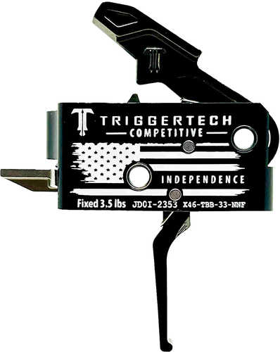 TriggerTech X45SBB14TBC Primary Independence Black/White Fits Remington 700 Right Hand