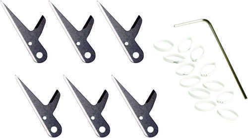 Swhacker Rep Blades 125gr 2.25in 6pk Fits Model: Swh00271