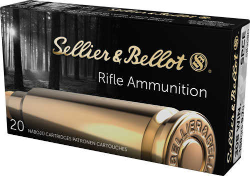 308 Win 150 Grain Soft Point 20 Rounds Sellior & Bellot Ammunition 308 Winchester