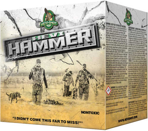 HEVI-Shot HEVI-Hammer 12 Ga 3 1/2" 1-1/2 Oz 4 Shot Ammo 25 Round Box