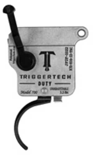 TriggerTech Duty Curved Trigger 3.5LB Pull Weight Fits Remington 700 Single Stage Bolt Release Bolt Release R70-SDB-33-T