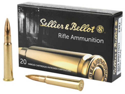 Sellier & Bellot 303 British Full Metal Jacket 180 Gr Ammo 20 Round Box