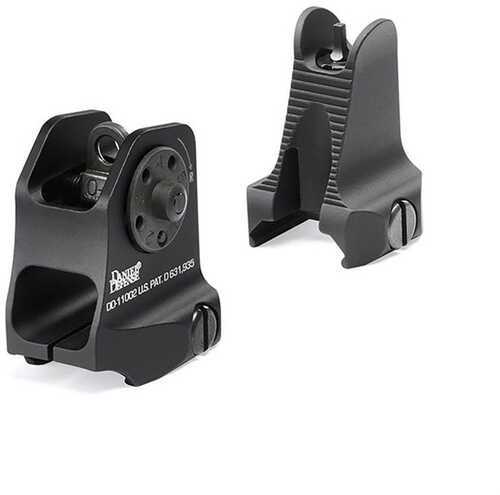 AR-15 Iron Sight Set (Rock & Lock)