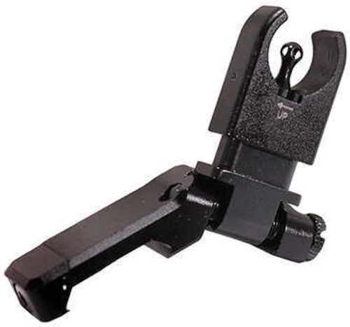 Ultradyne C4 Offset Folding Front Sight AR-15 Black Steel