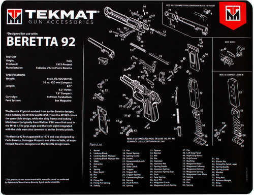 Ultra 20 Pistol Cleaning Mat