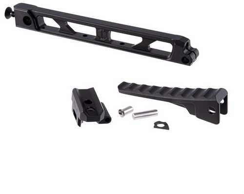 Jmac Customs 8-inch Arm Bar With Folding Buttplate Aluminum Black