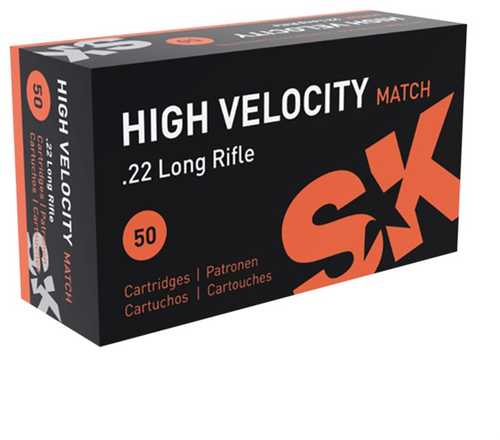 High Velocity Match 22 Long Rifle Ammo