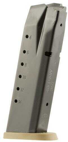 Smith & Wesson M&P 40 S&W 15-Round Magazine, Steel Black Body/Flat Dark Earth Base Md: 3007346