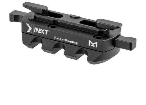 Kinetic Development Group LLC Kinect Rail Fits MLOK Black Finish 3 Slot Picatinny (Single MLOK) KIN5-100