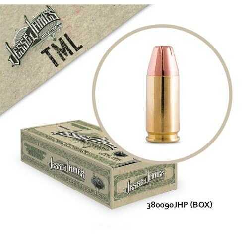 380 ACP 90 Grain Jacketed Hollow Point 20 Rounds Cascade Ammunition