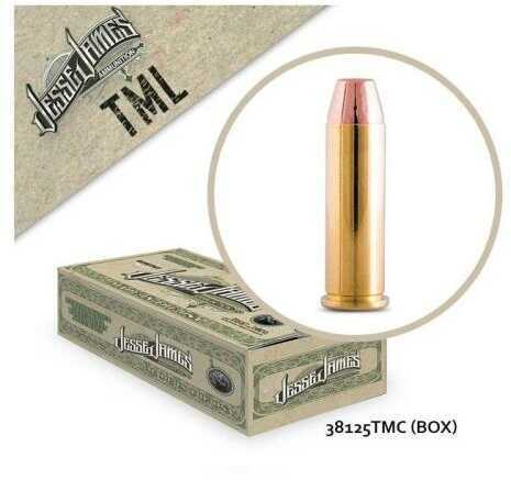 38 Special 125 Grain TMC 50 Rounds Cascade Ammunition