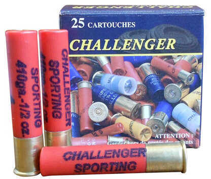 410 Gauge 2-1/2" Lead #8  1/2 oz 250 Rounds Challenger Shotgun Ammunition