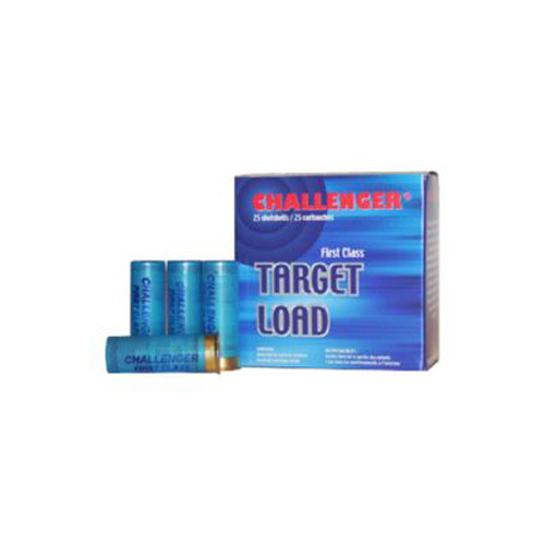 12 Gauge 2-3/4" Target 7-1/2  1 oz 250 Rounds Challenger Shotgun Ammunition