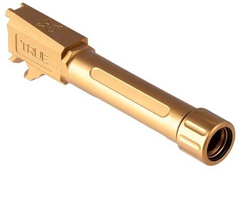 True Precision Sig P365 Barrel Threaded Gold Tin