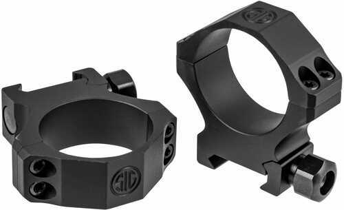 Sig Sauer Electro-Optics SOA10017 Alpha1 Tactical 34mm Ring Set High Aluminum Black Matte