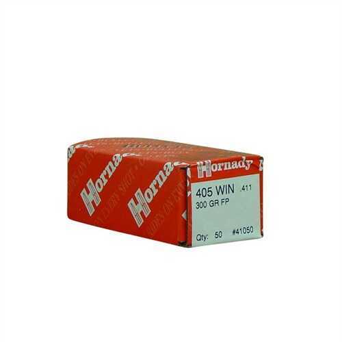 Hornady Rifle Bullet 405 Caliber 300 Grain Flat Point 50/Box Md: 41050