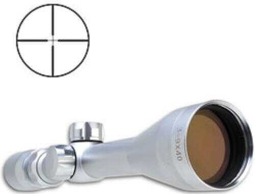 Optronics BuckRidge 3-9X40mm Stainless Long Range, 30/30 Reticle Scope, Silver