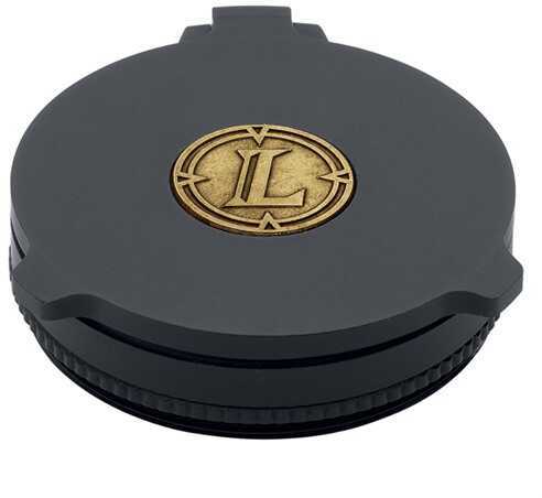 Leupold 59050 Alumina Flip-Back Lens Cover 50mm Screw On Aluminum Black Matte