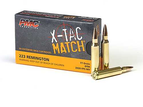 X-TAC Match 223 Remington Rifle Ammo