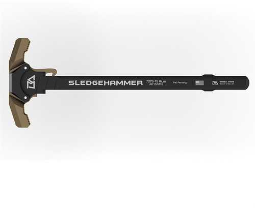 Breek Arms AR-15 Sledgehammer Ambidextrous Charging Handle, Short, Flat Dark Earth