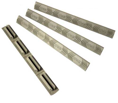 M-LOK Rail Cover Ergo WEDGELOK 4-Pack