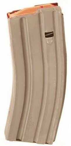 Ammo Storage Components AR Family Rifle Magazine Orange Follower .223 Remington Dark Earth Stainless Steel 30/Rd