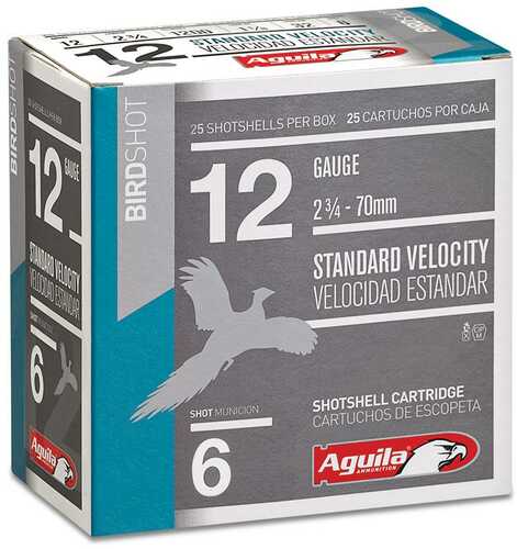 Aguila Field  Shotshells 12 Ga 2-3/4" 1-1/8Oz 1200 Fps #7.5 25/ct