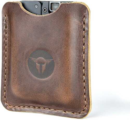 Life Card Leather Sleeve Dark Brown