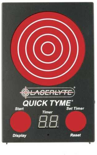 Laserlyte Quick Tyme Laser Trainer Target With Point Of Impact Display