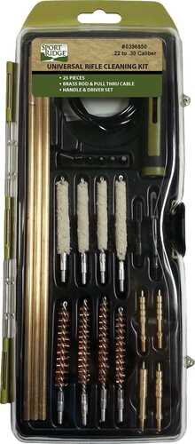 TacShield Sport Ridge Universal Rifle 25Pc Kit w/ Brass Rods - Hard Case