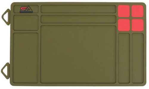 Sylvan Arms Handgun Maintenance Mat Rubberized OD Green