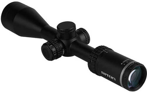 Riton 1 Primal Rifle Scope 4-12x50 1" Sfp Firedot Duplex Illum - Black