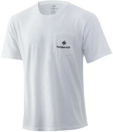 Nomad Logo Pocket Tee White M