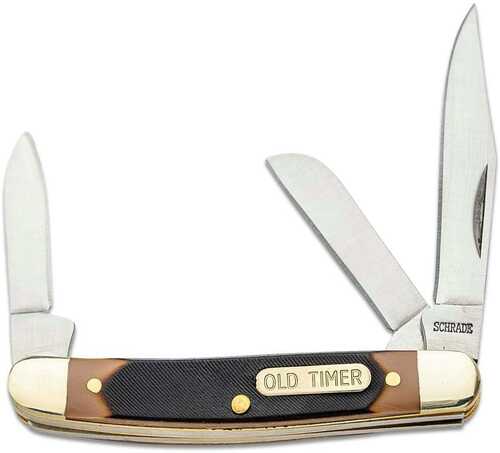 Old Timer 2 3/4" Junior 3 Blade Folding Knife