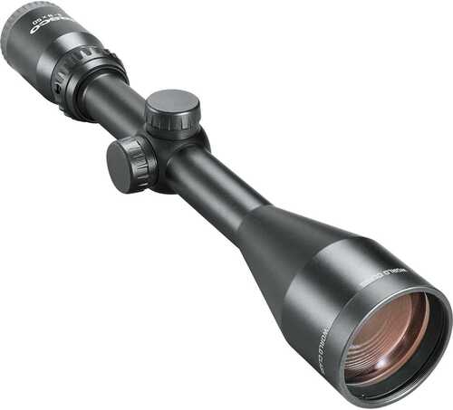 Tasco World Class Rifle Scope - 3-9x50mm 1" SFP 30/30 Reticle w/Rings Hang Box - Black