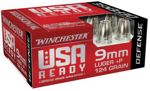 WIN READY USA 9MM+P 124GR HP 20BX