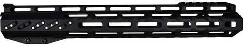 Fostech Mach-2 Lite 13" Rail For AR-15 Platform - Graphite Black