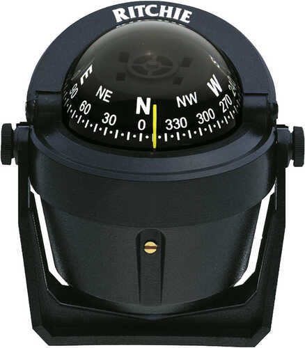 Ritchie B-51 Explorer Compass - Bracket Mount - Black