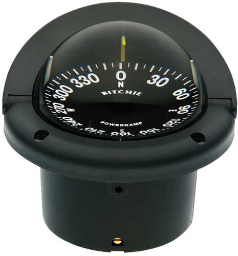 Ritchie HF-742 Helmsman Compass - Flush Mount - Black