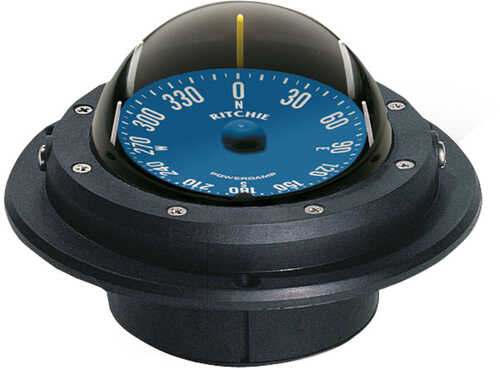 Ritchie RU-90 Voyager Compass - Flush Mount - Black