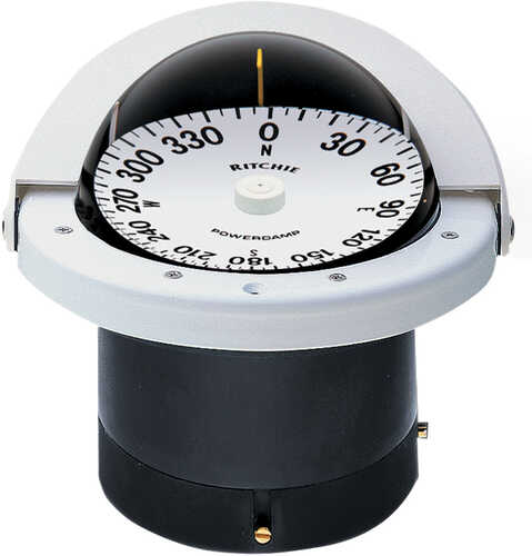 Ritchie FN-201W Navigator Compass - Flush Mount - White