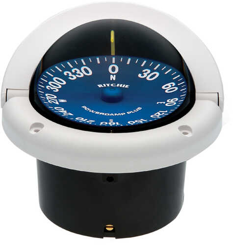 Ritchie SS-1002W SuperSport Compass - Flush Mount - White