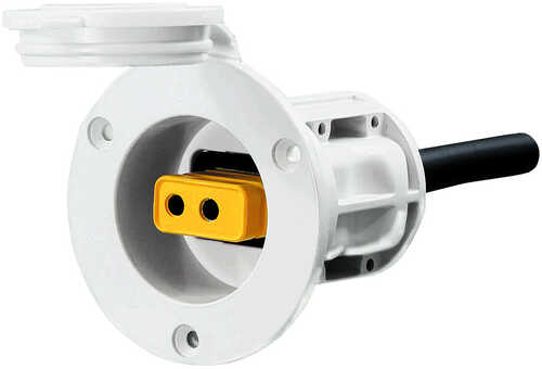 Cannon Flush Mount Power Port - White