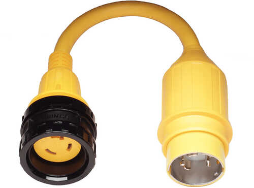 Marinco Pigtail Adapter 30A Locking to 50A