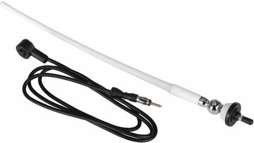 Boss Audio MRANT12W Rubber Ducky Marine Antenna - White