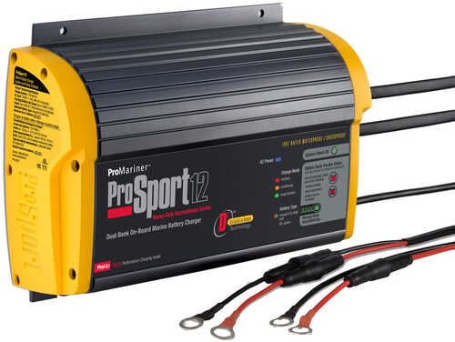 ProMariner ProSport 12 Gen 3 Heavy Duty On-Board Marine Battery Charger - Amp 2 Bank